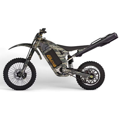 Quality  72V Electric Motorcycle with 130km/h Top Speed and Swappable Battery for Motocross Racing factory