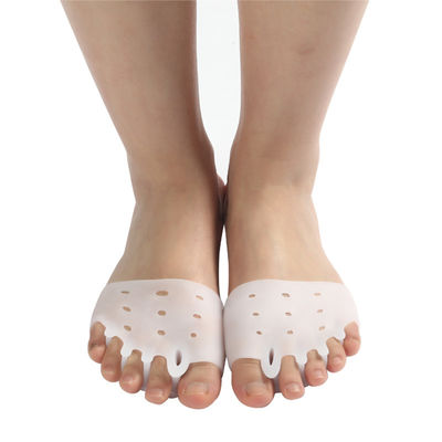 Breathable Forefoot Pad Gel Metatarsal Pads Hallux Valgus Bunion Corrector Soft and Comfortable High Elasticity Toe Corrector