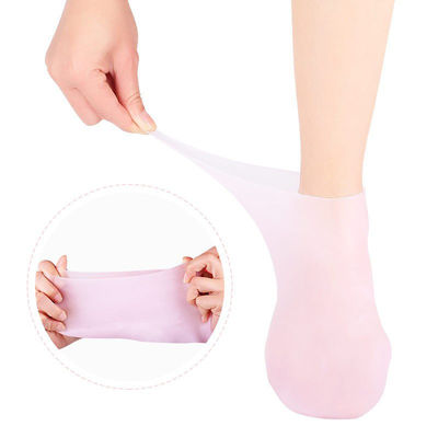 Anti-skid Design Wholesale Moisturizing Gel Socks Cracked Dry Feet Silicone Moisturizing Socks Foot Skin Care Spa Gel Socks