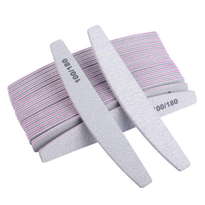 Factory Direct Supply Acrylic Nail Files Washable Double Side 80/100/150/180/240 Nail File