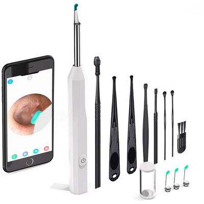 กล้องไร้สายทำความสะอาดหู ขจัดขี้หู พร้อมกล้องมุมกว้าง Otoscope หู พร้อมไฟ LED ชุดกำจัดขี้หู