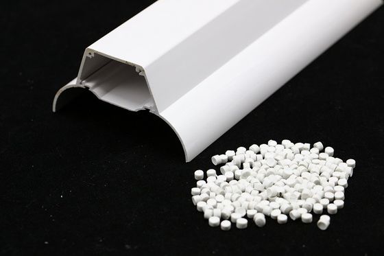25kg/Bog Ekstrüzyon Profili PVC Plastik Granüller FDA